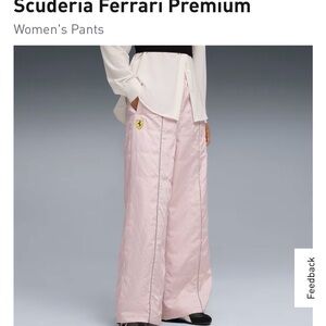 NWT Puma Scuderia Ferrari Premium Women's Pants